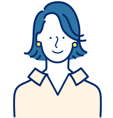 女性社員のイラスト