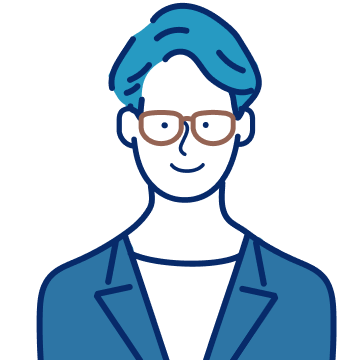 男性社員のイラスト